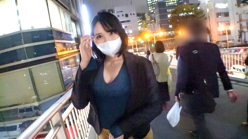 【Hカップ神乳】文具メーカー営業の25歳が初脱ぎ！「彼氏の肉便器でした」と語るドMな本性を晒して中イキ絶頂！