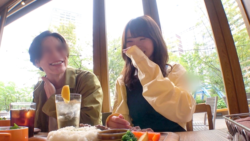 「長続きしない」貞操低めな23歳お姉さん。イケメンに迫られ警戒心ゼロのピストン中出し！