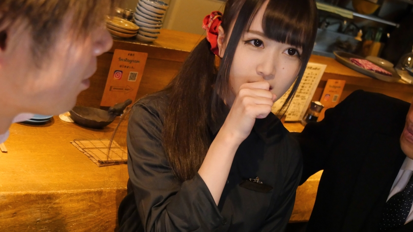 【実録】19歳・居酒屋店員ももちゃんをAV勧誘！アイドル級の笑顔とキュートな声にスタッフも骨抜き