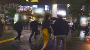 欲求不満な27歳・美容受付の希さん、渋谷のナンパに「久々で嬉しい…」とそのまま朝までコース