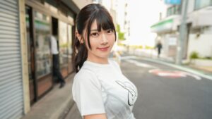 【AV体験撮影】23歳元グラドルのGカップが揺れる！ネット応募から禁断の初露出